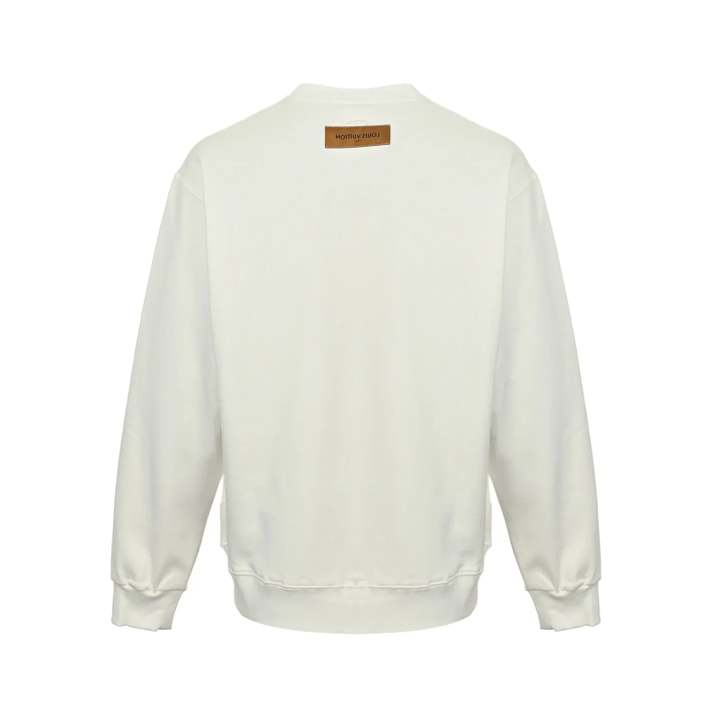 Louis Vuitton/Louis Vuitton 25Fw silicone letter logo round neck sweatshirt